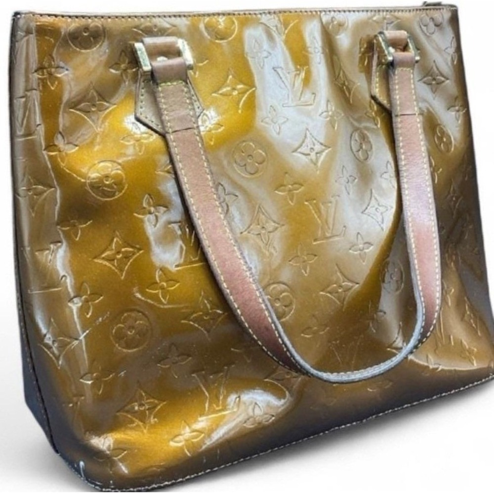 Vintage Louis Vuitton monogram vernis leather shoulder bag